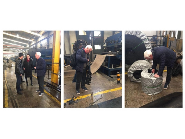 英國輸送帶客戶來我司參觀洽談進(jìn)一步合作事宜